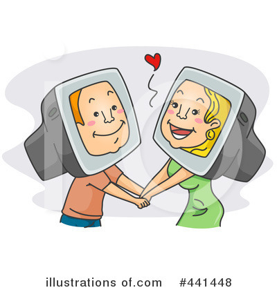 Internet Dating Clipart #441448 by BNP Design Studio