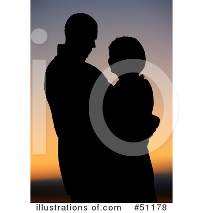 Royalty-Free (RF) Couple Clipart Illustration by dero - Stock Sample #51178
