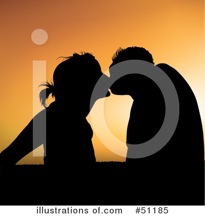 Royalty-Free (RF) Couple Clipart Illustration by dero - Stock Sample #51185