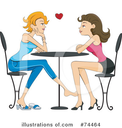 Royalty-Free (RF) Couple Clipart Illustration by BNP Design Studio - Stock Sample #74464