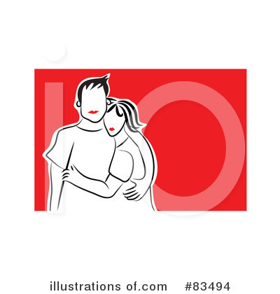 Royalty-Free (RF) Couple Clipart Illustration by Prawny - Stock Sample #83494