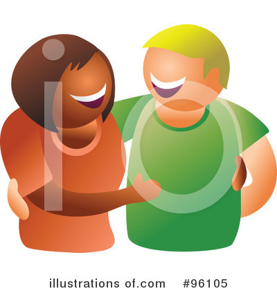 Royalty-Free (RF) Couple Clipart Illustration by Prawny - Stock Sample #96105