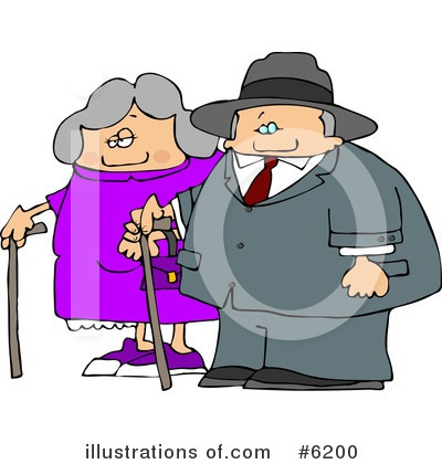 Royalty-Free (RF) Couples Clipart Illustration by djart - Stock Sample #6200