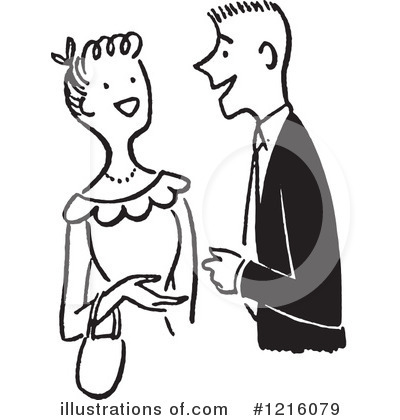 Royalty-Free (RF) Courting Clipart Illustration by Picsburg - Stock Sample #1216079