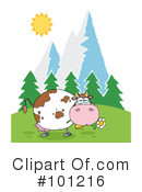 Cow Clipart #101216 by Hit Toon