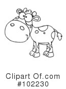 Cow Clipart #102230 by Hit Toon