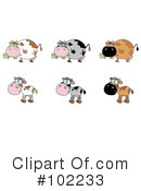 Cow Clipart #102233 by Hit Toon
