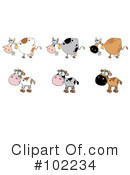 Cow Clipart #102234 by Hit Toon