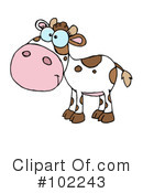 Cow Clipart #102243 by Hit Toon
