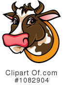 Cow Clipart #1082904 by Vector Tradition SM