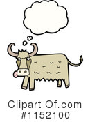 Cow Clipart #1152100 by lineartestpilot
