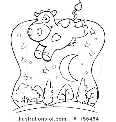 Royalty-Free (RF) Cow Clipart Illustration by Cory Thoman - Stock Sample #1156464