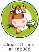 Cow Clipart #1168086 by Hit Toon