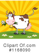 Cow Clipart #1168090 by Hit Toon