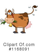 Cow Clipart #1168091 by Hit Toon