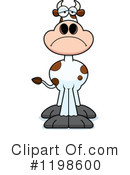 Cow Clipart #1198600 by Cory Thoman