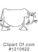 Cow Clipart #1210622 by djart