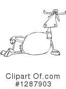 Cow Clipart #1287903 by djart