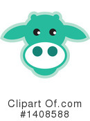 Cow Clipart #1408588 by Lal Perera