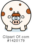 Cow Clipart #1420179 by Cory Thoman