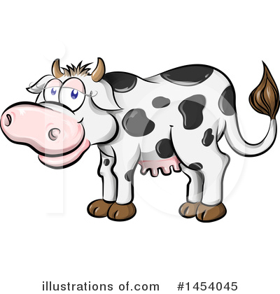 Cow Clipart #1454045 by Domenico Condello