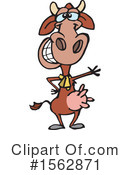 Cow Clipart #1562871 by Dennis Holmes Designs