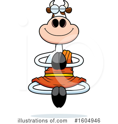 Royalty-Free (RF) Cow Clipart Illustration by Cory Thoman - Stock Sample #1604946