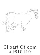 Cow Clipart #1618119 by AtStockIllustration
