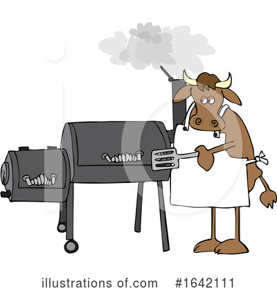 Royalty-Free (RF) Cow Clipart Illustration by djart - Stock Sample #1642111