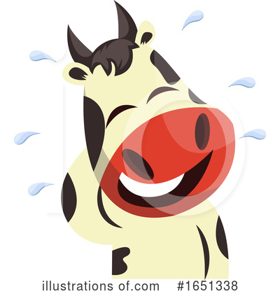 Royalty-Free (RF) Cow Clipart Illustration by Morphart Creations - Stock Sample #1651338