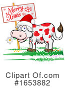 Cow Clipart #1653882 by Domenico Condello