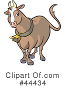 Cow Clipart #44434 by Frisko