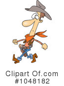 Cowboy Clipart #1048182 by toonaday