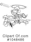 Cowboy Clipart #1048486 by toonaday
