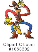Cowboy Clipart #1063302 by Zooco