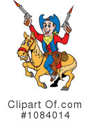 Cowboy Clipart #1084014 by LaffToon