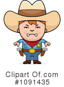 Cowboy Clipart #1091435 by Cory Thoman