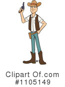 Cowboy Clipart #1105149 by Cartoon Solutions