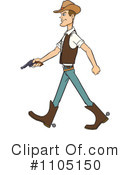 Cowboy Clipart #1105150 by Cartoon Solutions