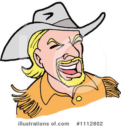 Cowboy Clipart #1112802 by LaffToon