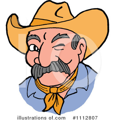 Cowboy Clipart #1112807 by LaffToon