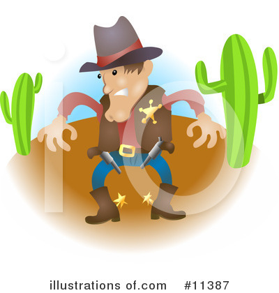 Western Clipart #11387 by AtStockIllustration