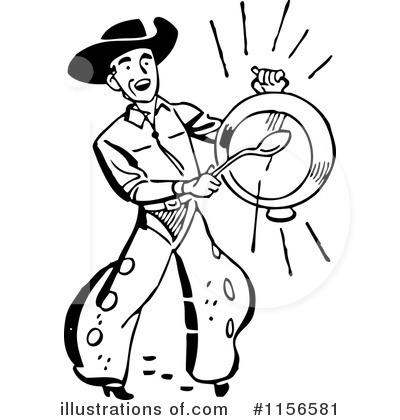 Cowboy Clipart #1156581 by BestVector