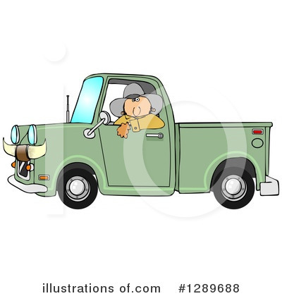 Pickup Truck Clipart #1289688 by djart