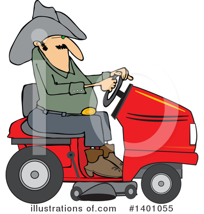 Mowing Clipart #1401055 by djart