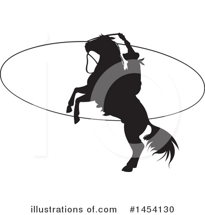 Royalty-Free (RF) Cowboy Clipart Illustration by Pushkin - Stock Sample #1454130