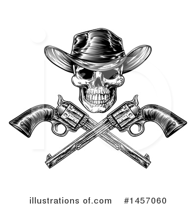 Royalty-Free (RF) Cowboy Clipart Illustration by AtStockIllustration - Stock Sample #1457060