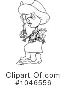 Cowgirl Clipart #1046556 by toonaday