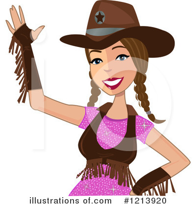 Cowgirl Clipart #1213920 by peachidesigns