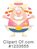 Cowgirl Clipart #1233555 by Cory Thoman